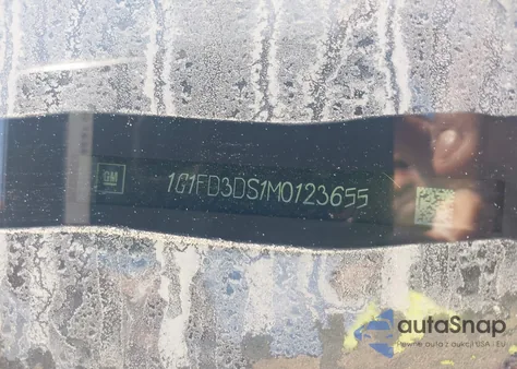 2021 Chevrolet Camaro Rwd 2Lt из США, поврежденный, VIN 1G1FD3DS1M0123655